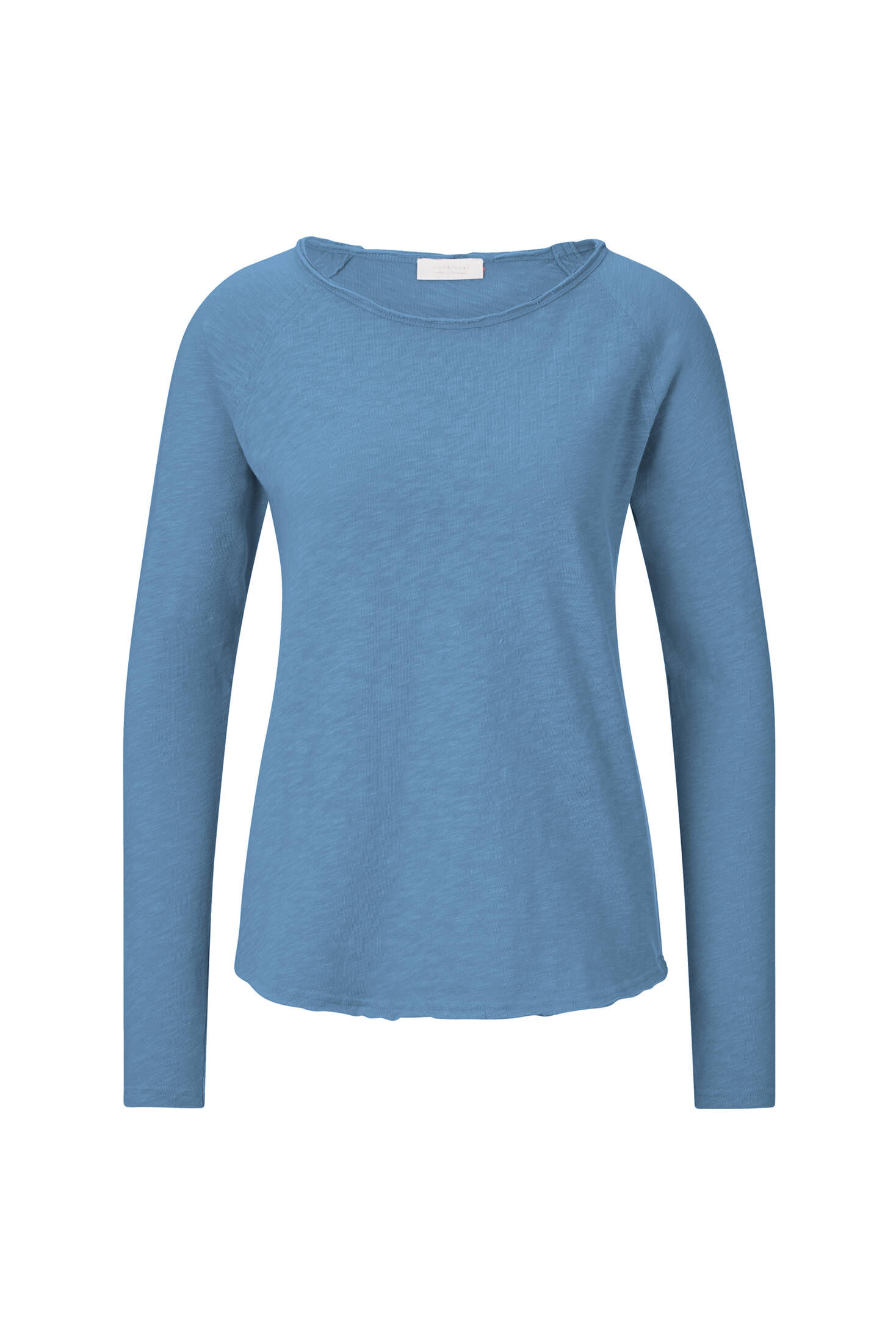 Rich & Royal| Damen Longsleeve aus Slub-Jersey