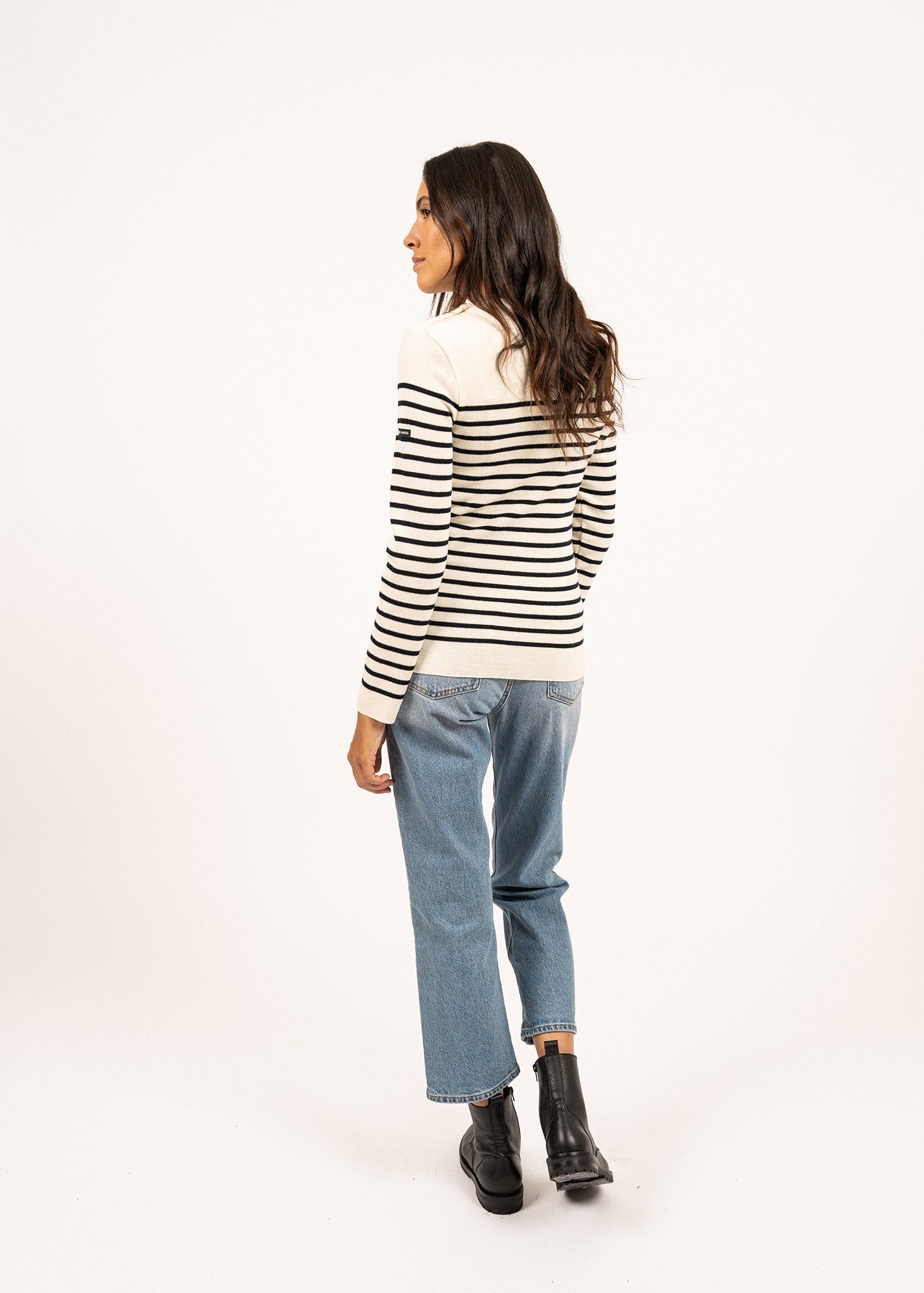 Pull marin rayé Marée