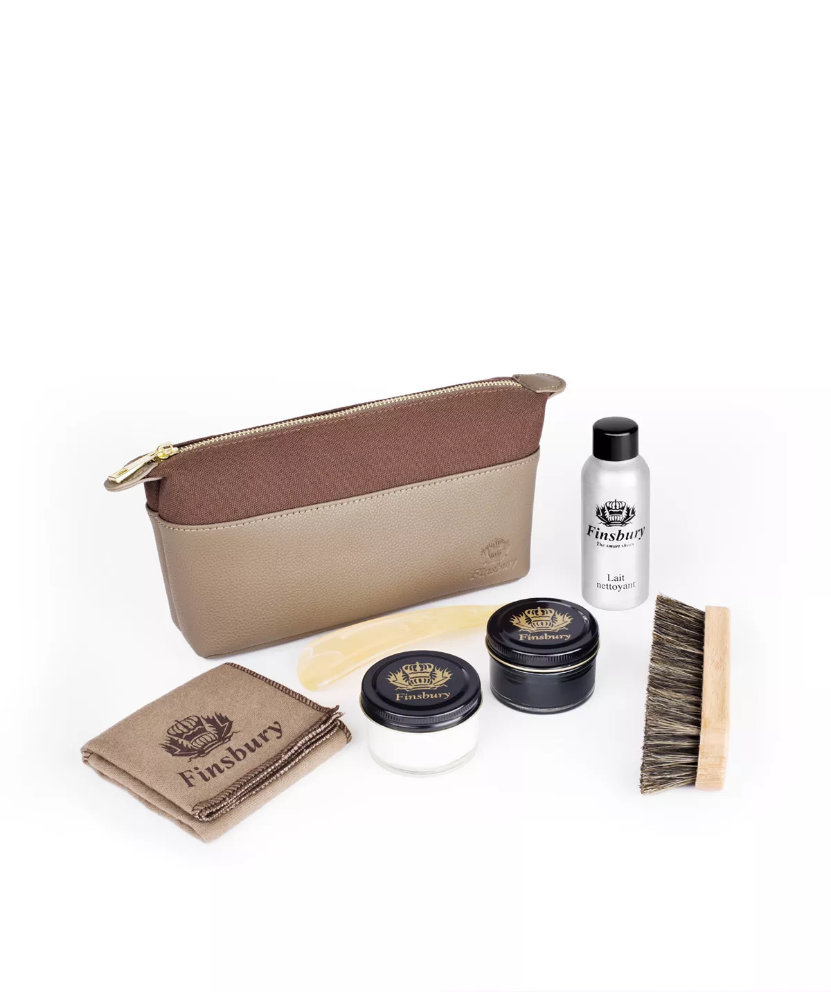 Travel Kit Chocolat & Taupe