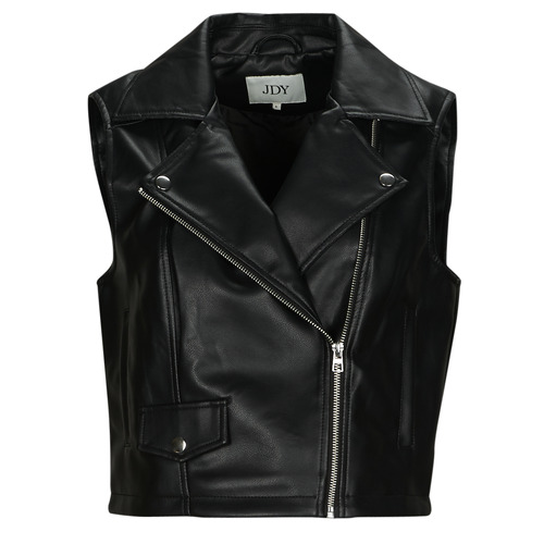 JDY - JDYNEWETTA FAUX LEATHER WAISTC. OTW SIE - Noir