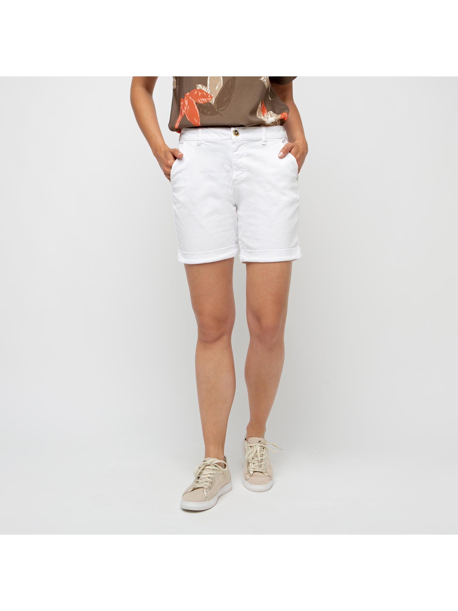 Bermuda Femme Eco Conçu Blanc