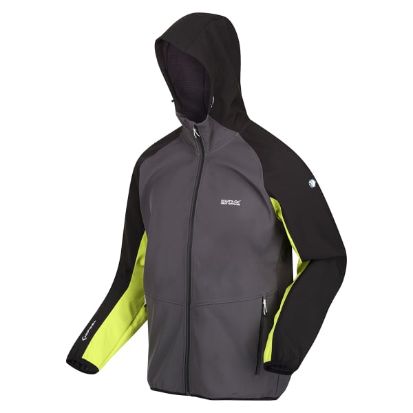 Softshell randonnée REGATTA AREC III DKGREY/BLACK