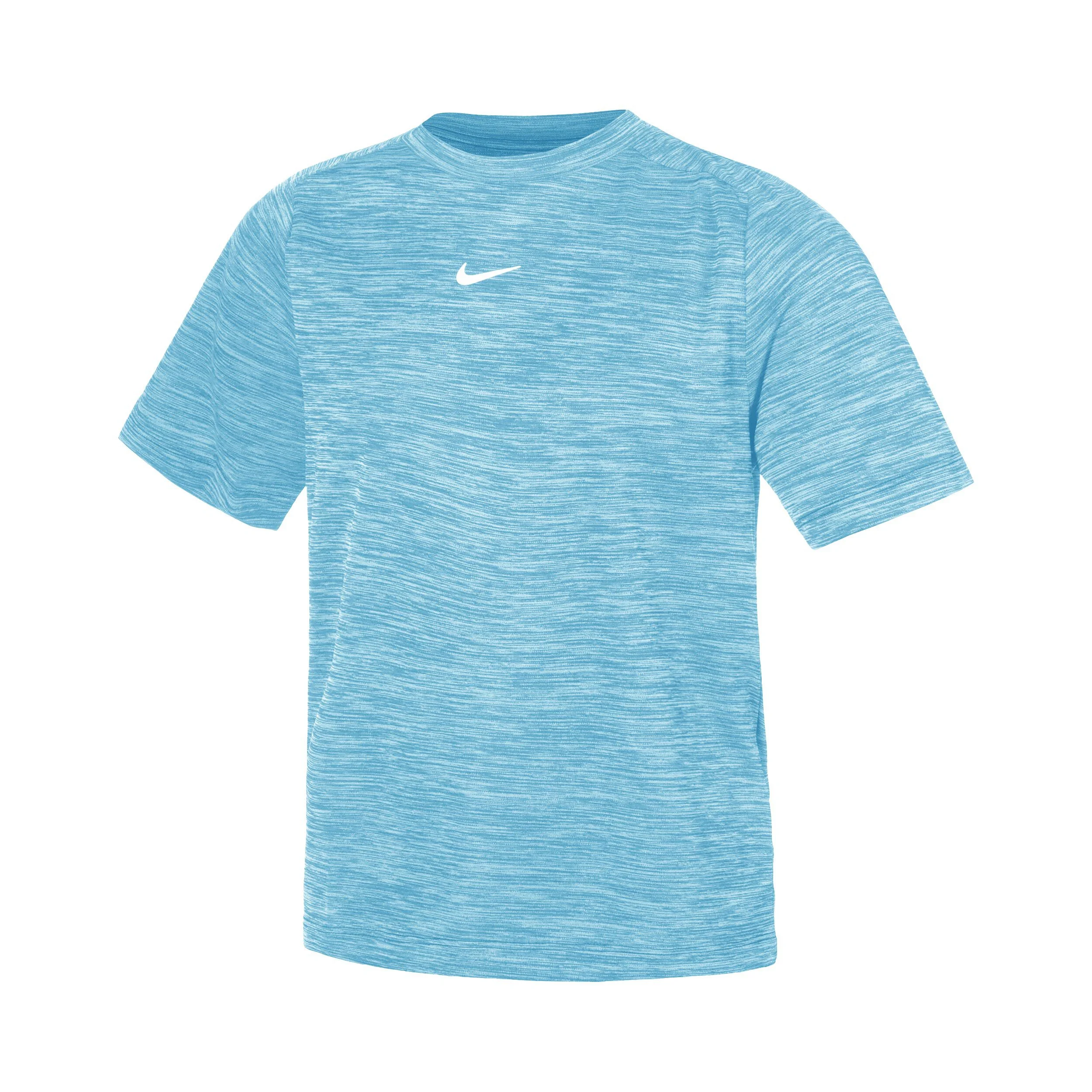 Nike Dri-FIT Multi Heather T-shirt Enfants - Bleu Petrol