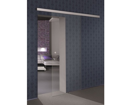 Pertura helder glazen schuifdeurblad 2050x920x8 mm voor Selir links/rechts montage