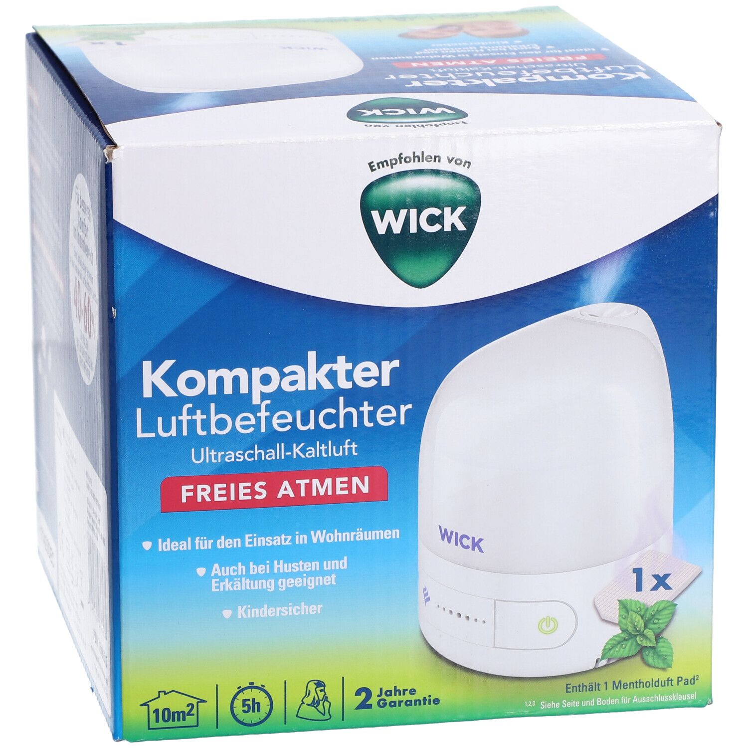 WICK Kompakter Luftbefeuchter