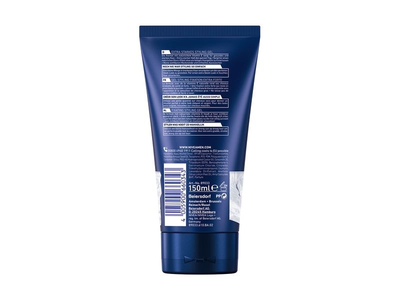 NIVEA MEN Haargel Craft Stylers Fixating 150 ml Haargel für Herren