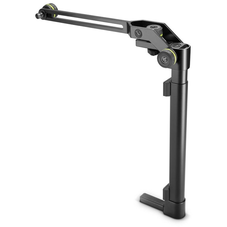 Gravity MS CAB CL 01 S kort microfoonstatief met klem voor gitaarcabinet