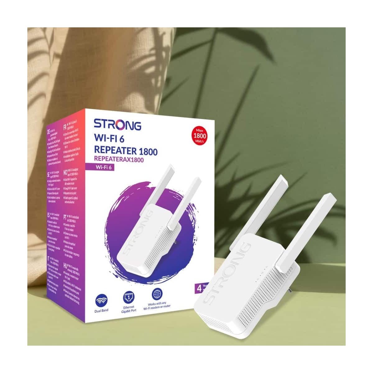Strong WF6/AX1800 WiFi Network Range Extender