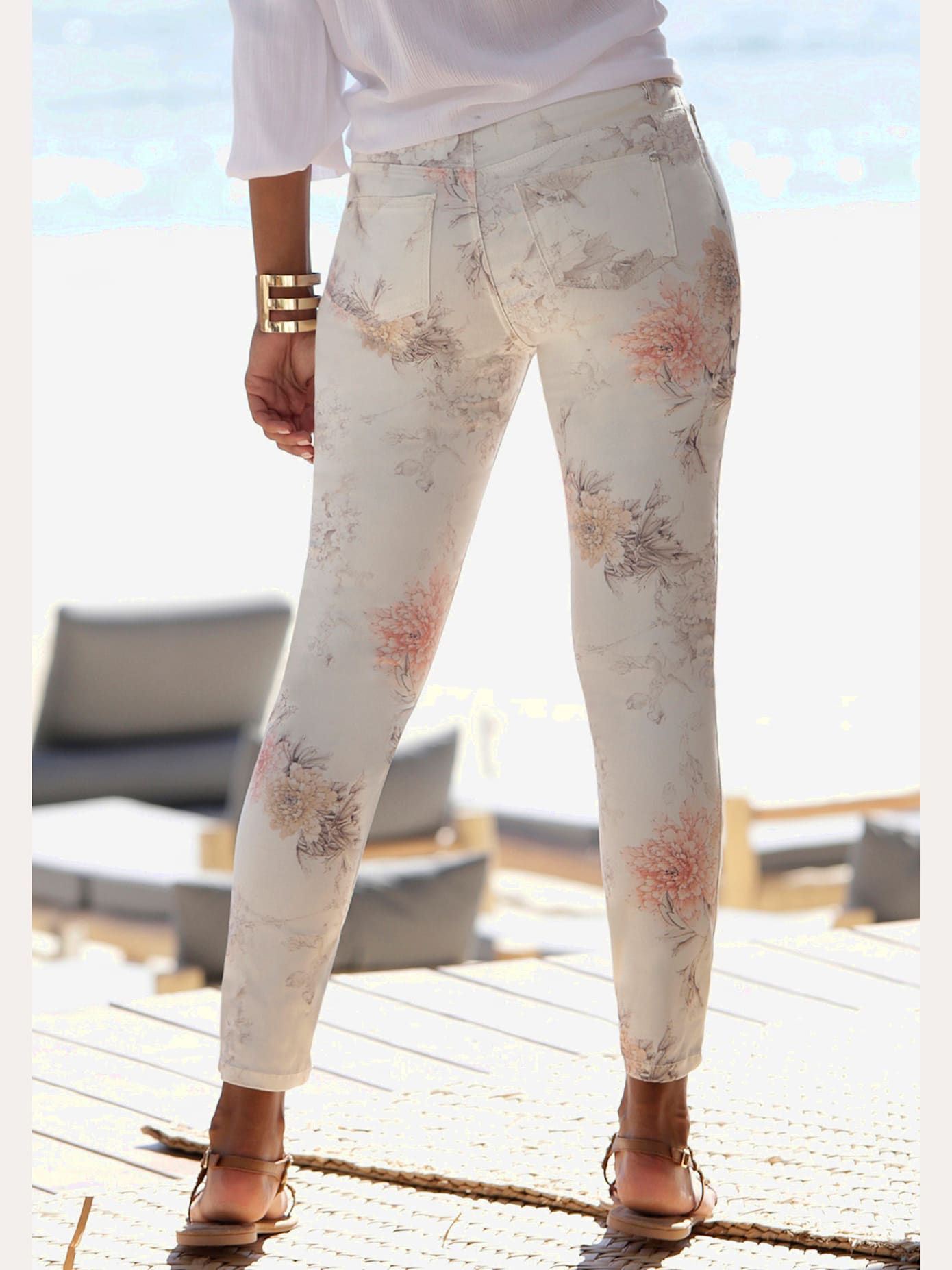 Jegging 7/8 fausses poches devant