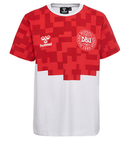Hummel T-Shirt - DBU Spieltag - Weiß/Chili Pepper