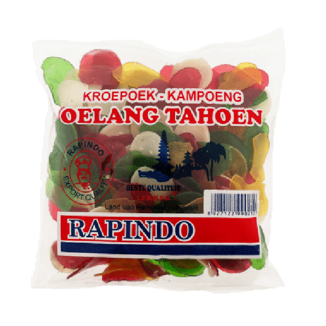 Rapindo Kroepoek Oelang Tahoen (ongebakken) 225g
