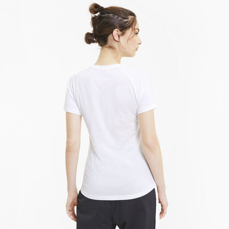 Puma Logo Raglan T-shirt Hvid