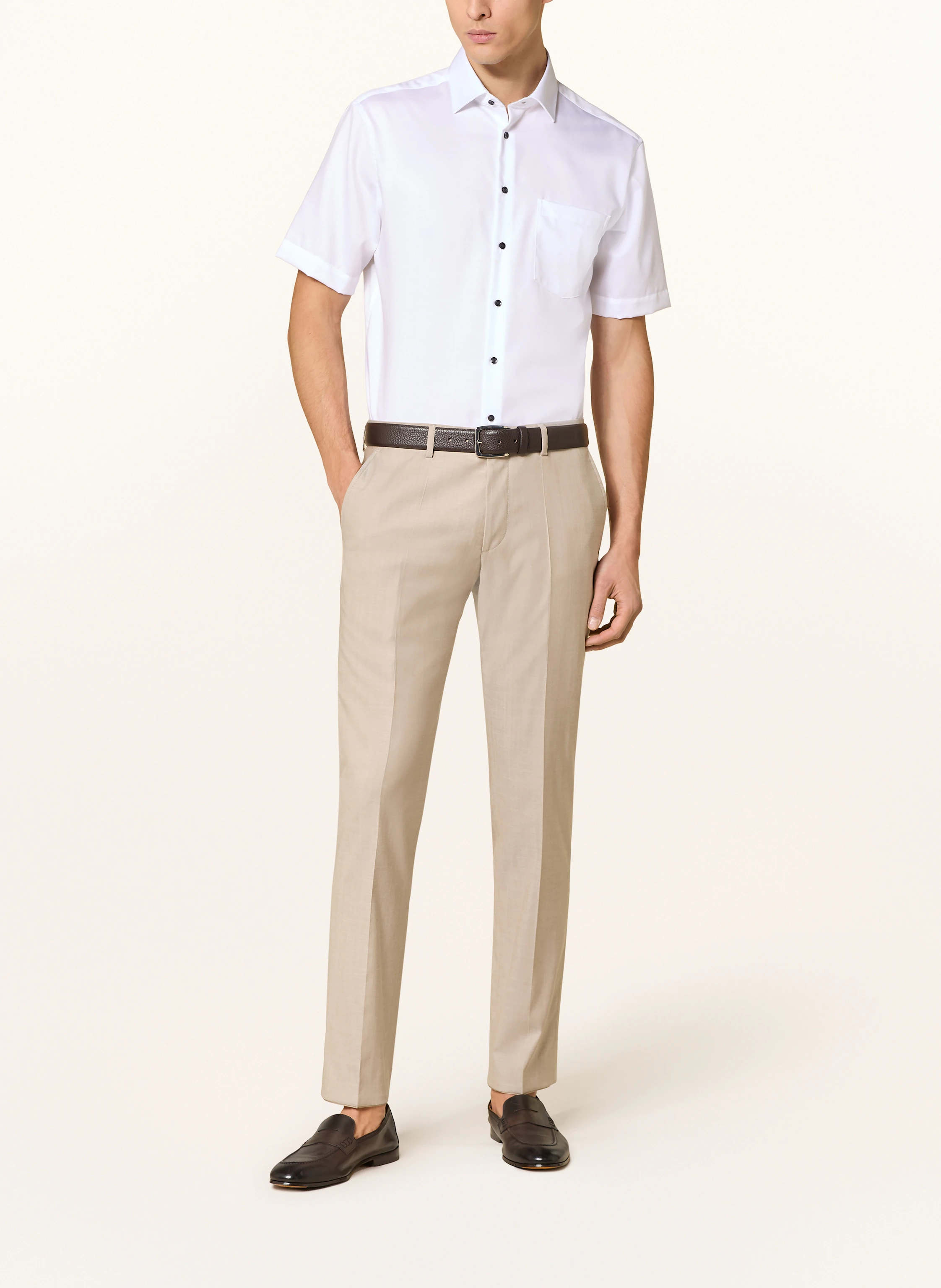 seidensticker Kurzarm-Hemd Regular Fit