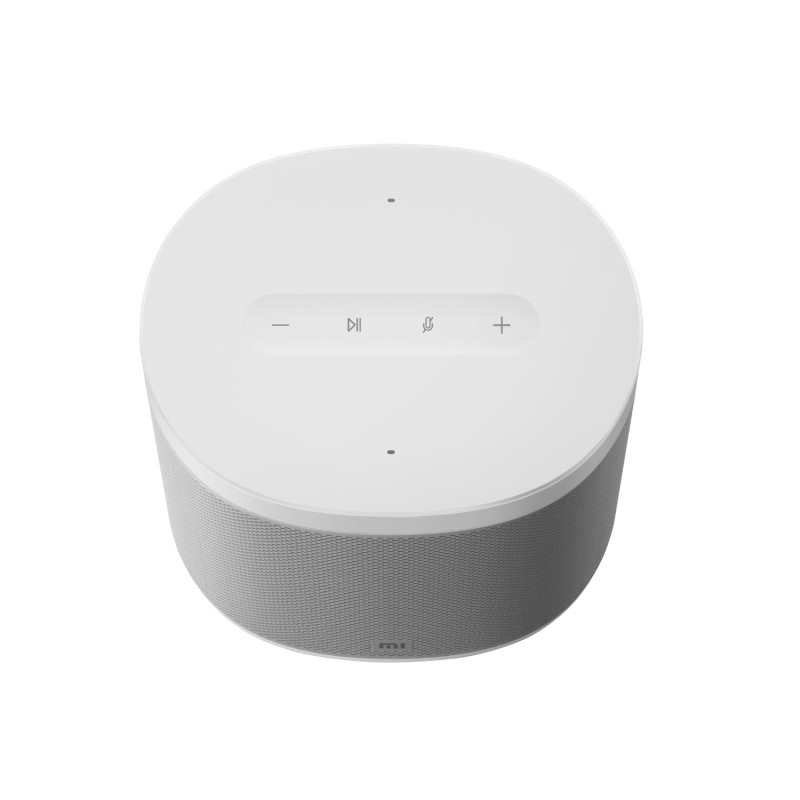 Mi Smart Speaker Bluetooth Lautsprecher mit LED Beleuchtung (Google Assistant) - Weiss