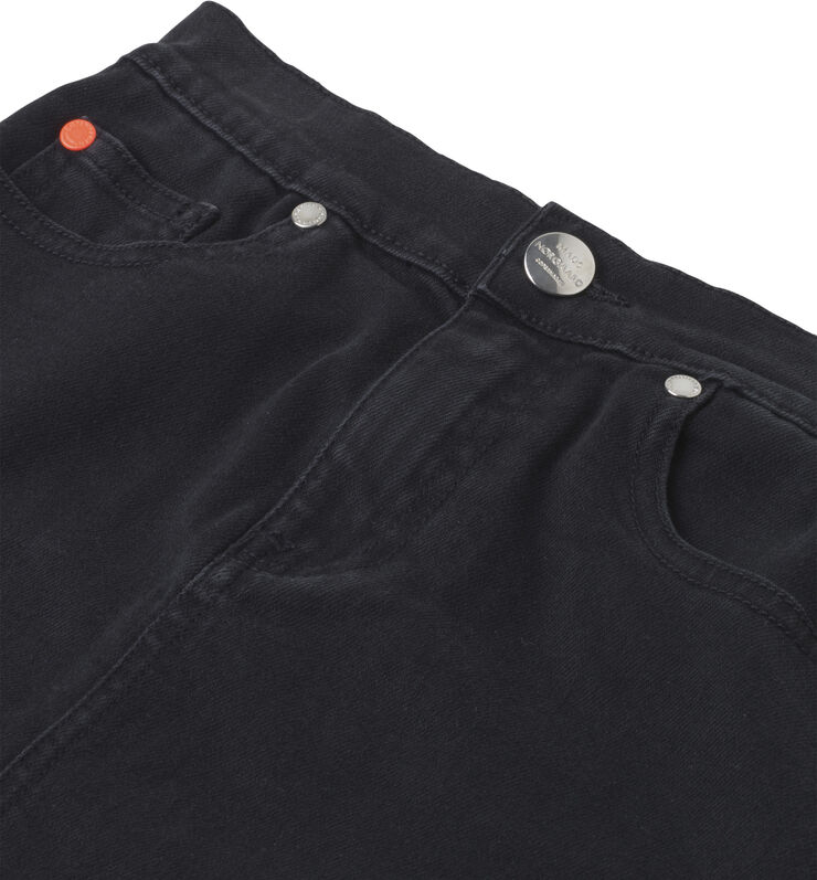 Mads Nørgaard - Copenhagen Washed Black/Black Safrana Sort
