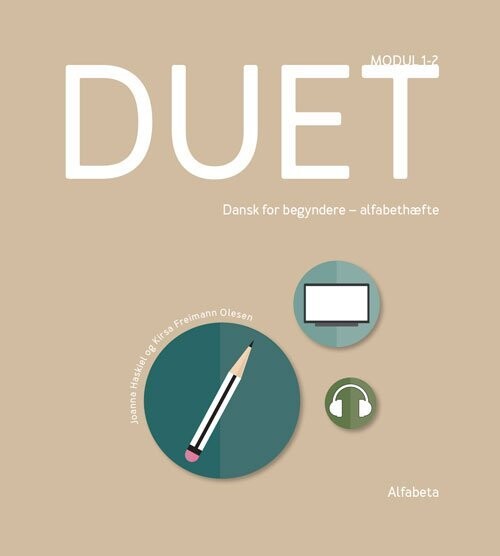 Duet - Alfabethæfte - Kirsa Freimann Olesen - Bog