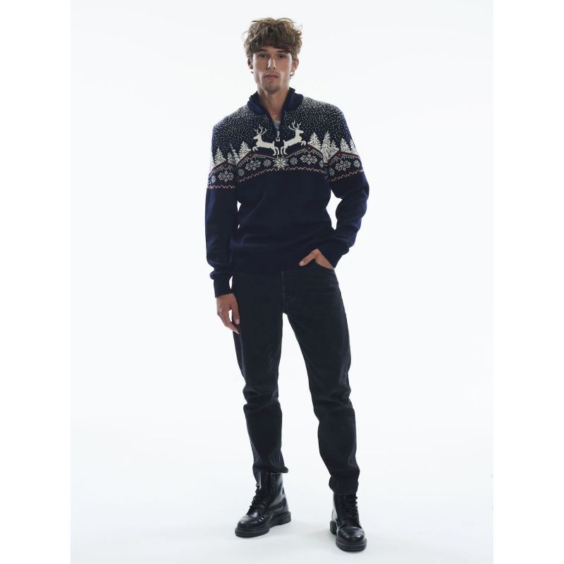 Dale Christmas Sweater - Pull en laine mérinos homme