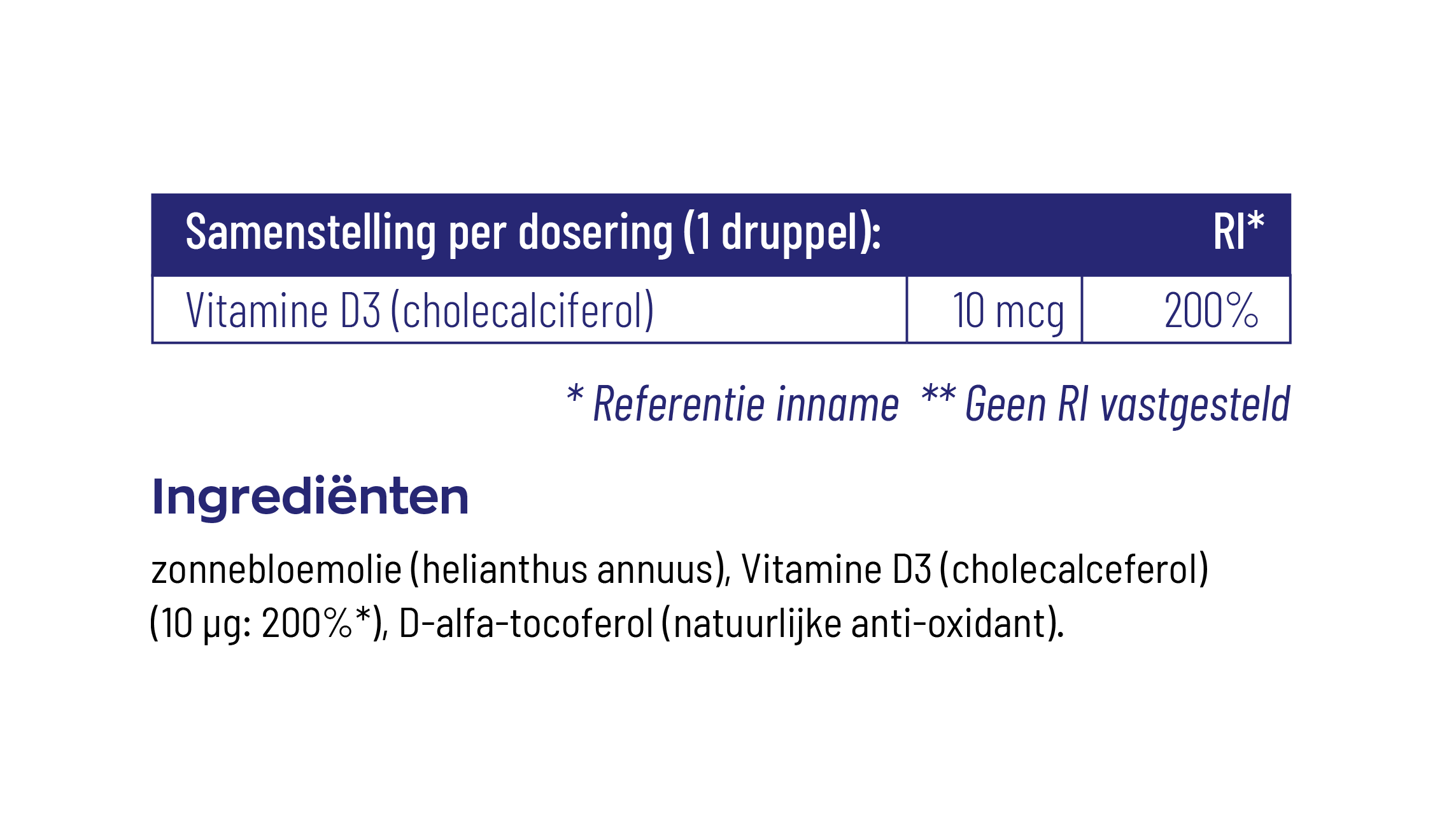 Vitamine K & D Baby