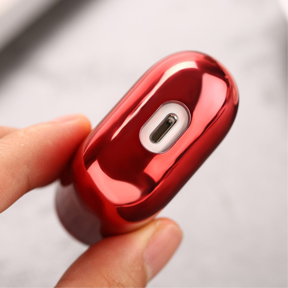 AirPods (1. & 2. Generation) Galvanisierte Gummi Schutzhülle Abdeckung - Gold