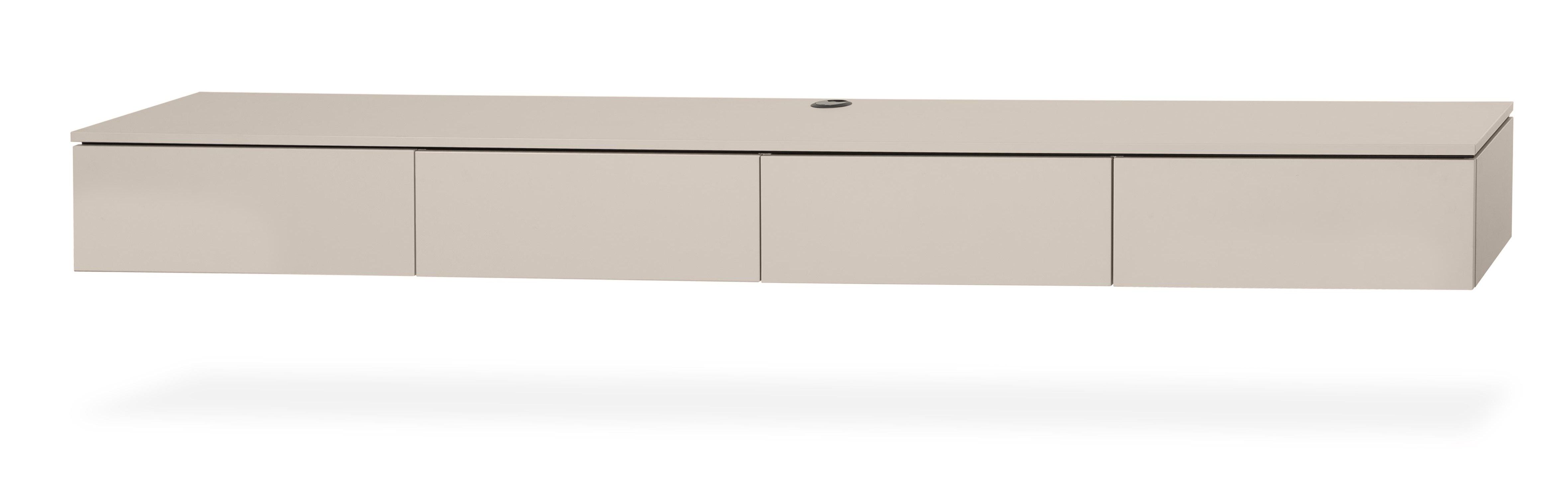 Hangend tv-meubel Sulvetica - Stuttgart B240 x D40 x H22 cm