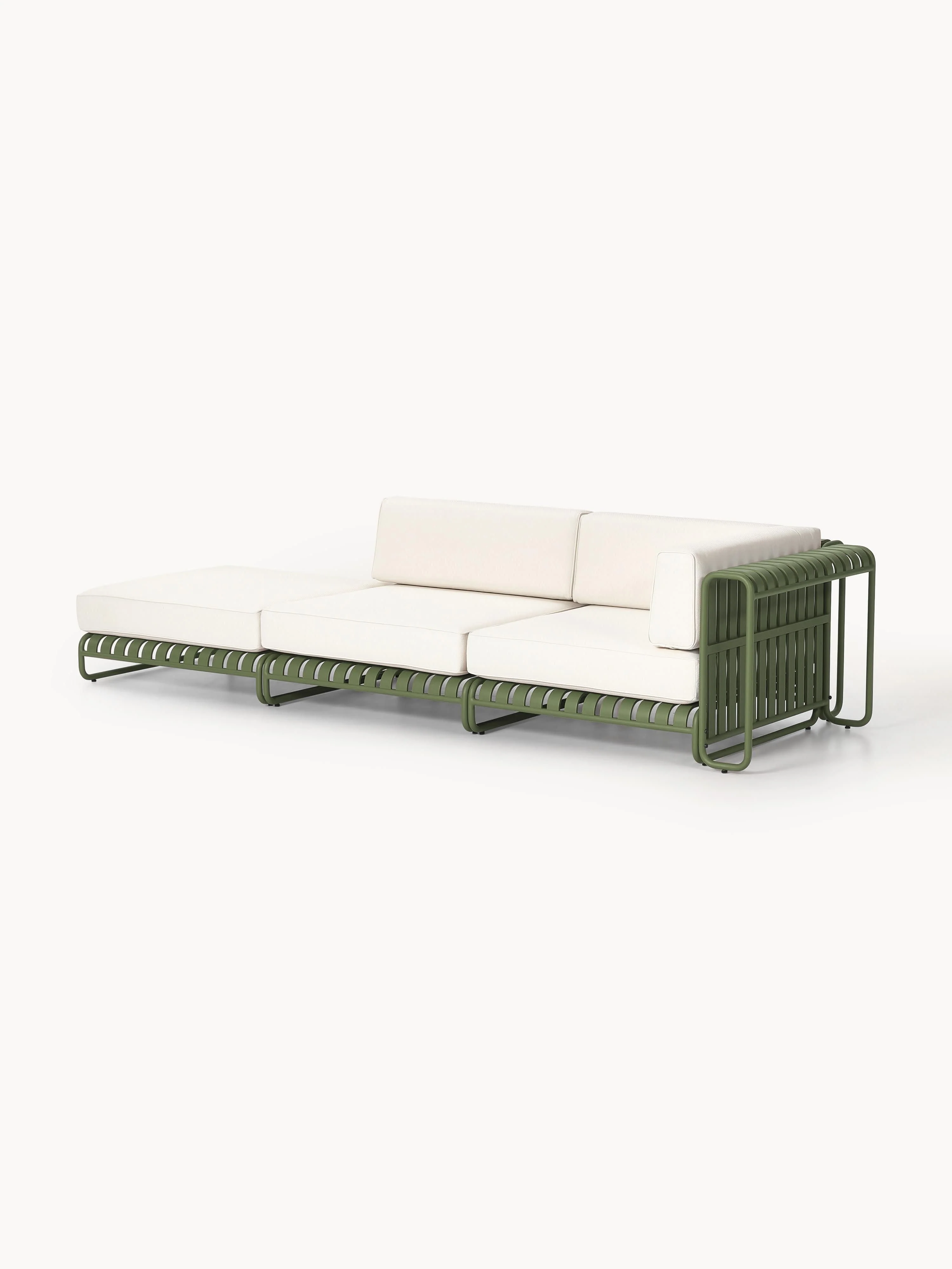 Modulaire tuin loungebank Caio