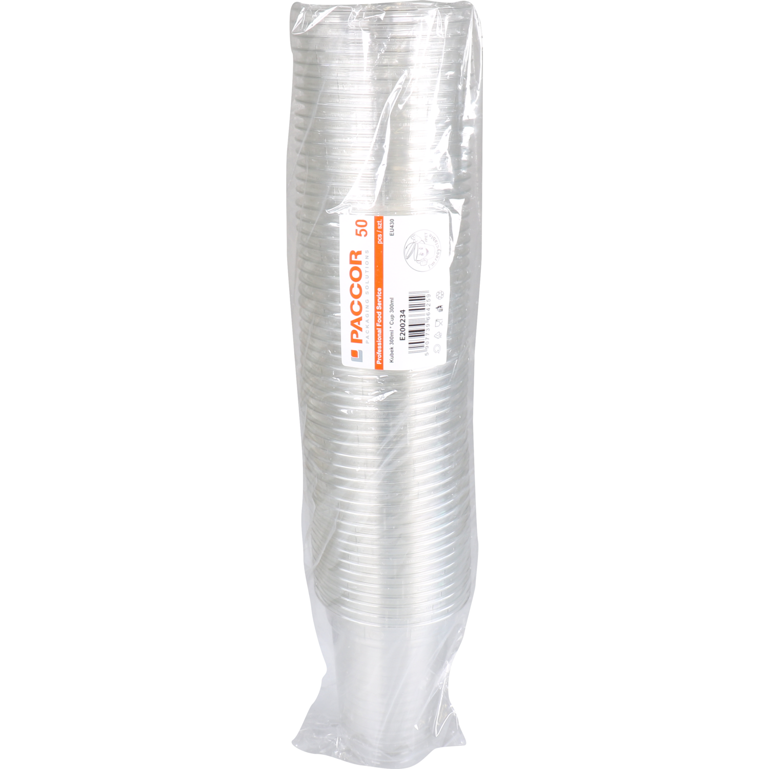 Depa Glas, gerecycled PET, 117mm, 0.3l, transparant
