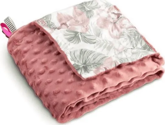 Sensillo Minky Blanket 75x100 retro pink Sensillo palm