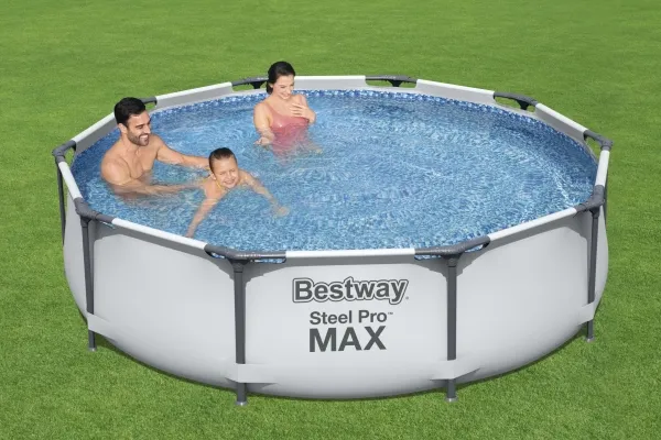 Bestway Steel Pro MAX Frame Pool 305 x 76 cm m/pumpe m.v.
