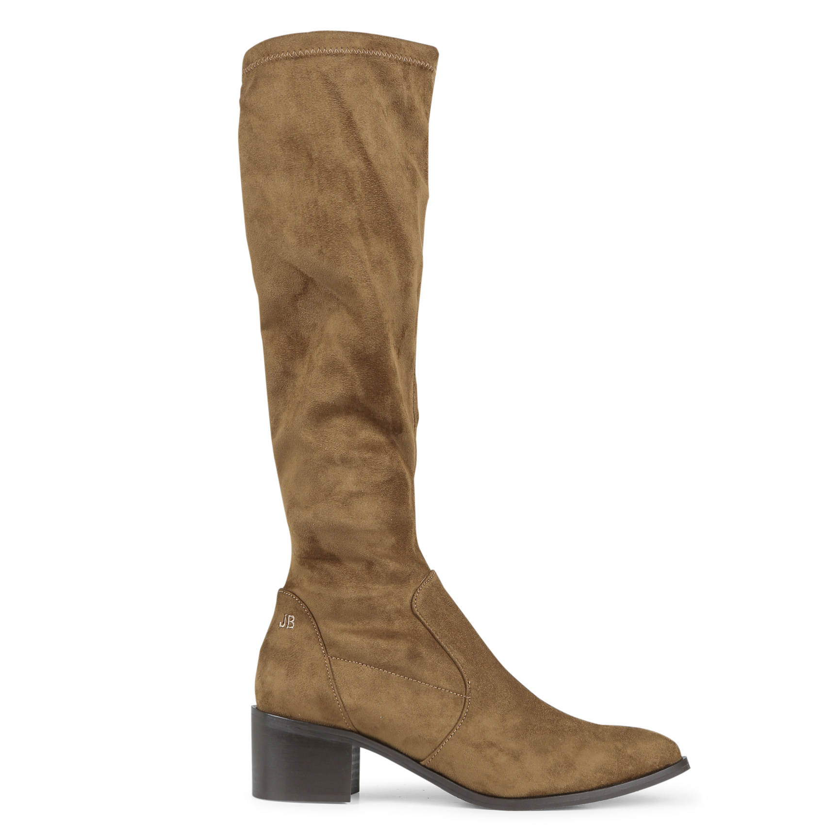 JOE - Bottes en cuir velours | Marron