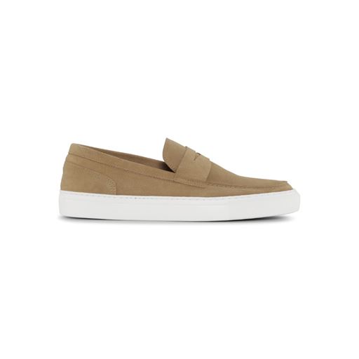 Playboy Footwear Allan Loafers, Sand Suede, 44