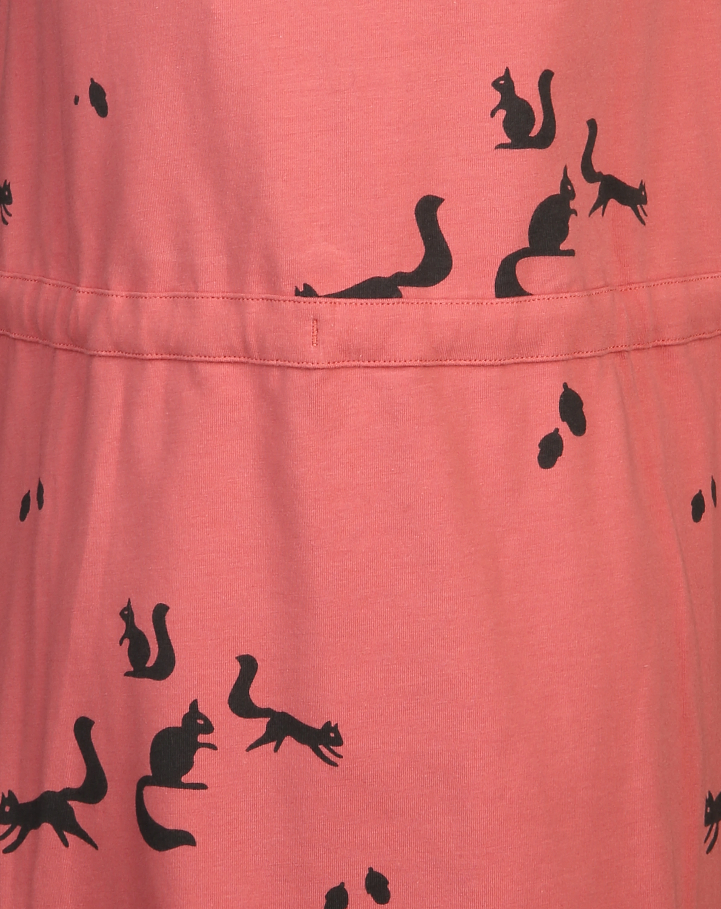 Kurzarm-Kleid KIRKAS in rose