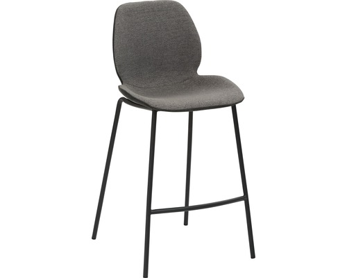 Barkruk Mayer zitmeubel mySOLO 1176 49 x 49 x 96 cm staal zwart/antraciet 1176-V3-524