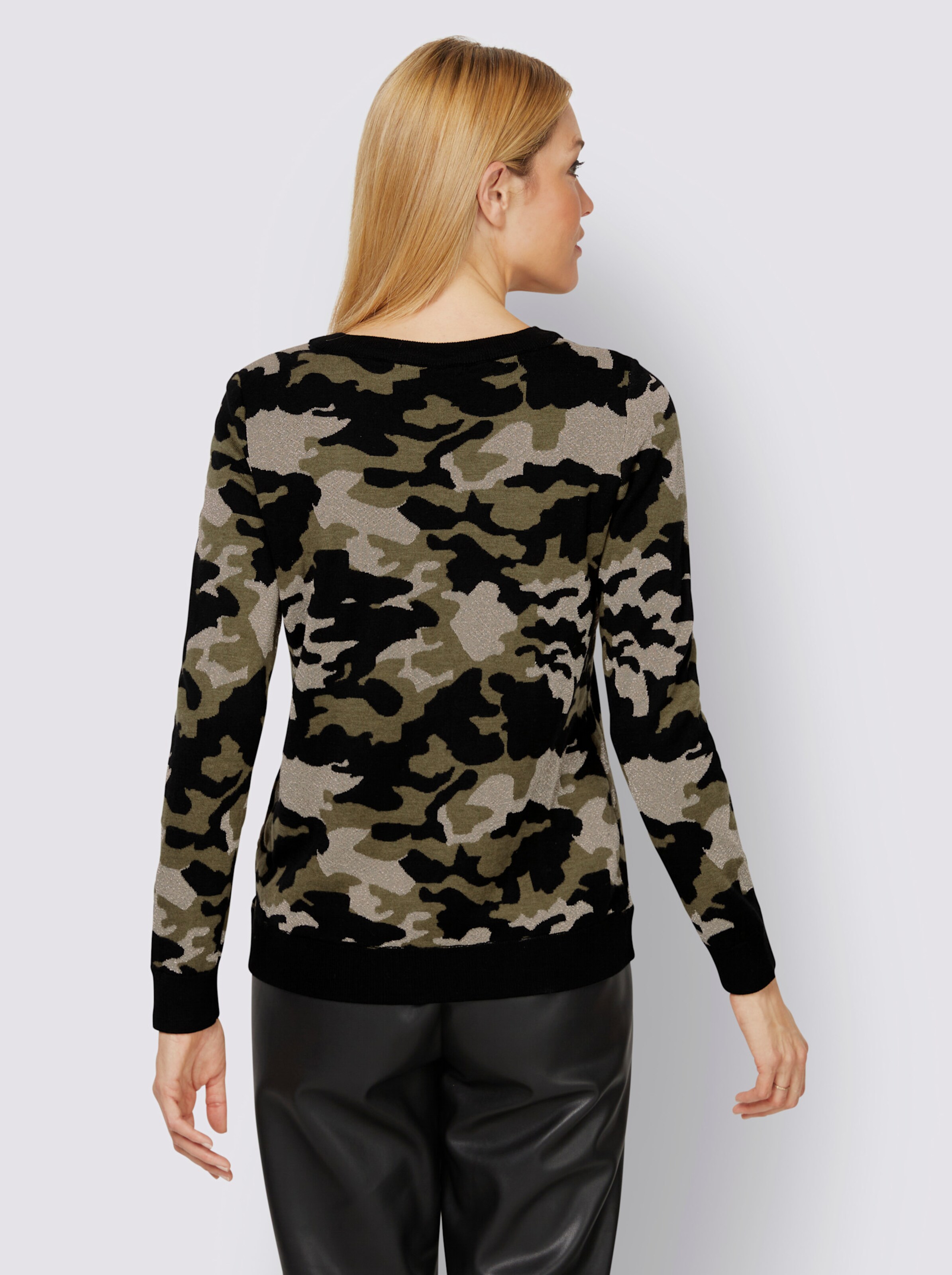 Jacquard-Pullover