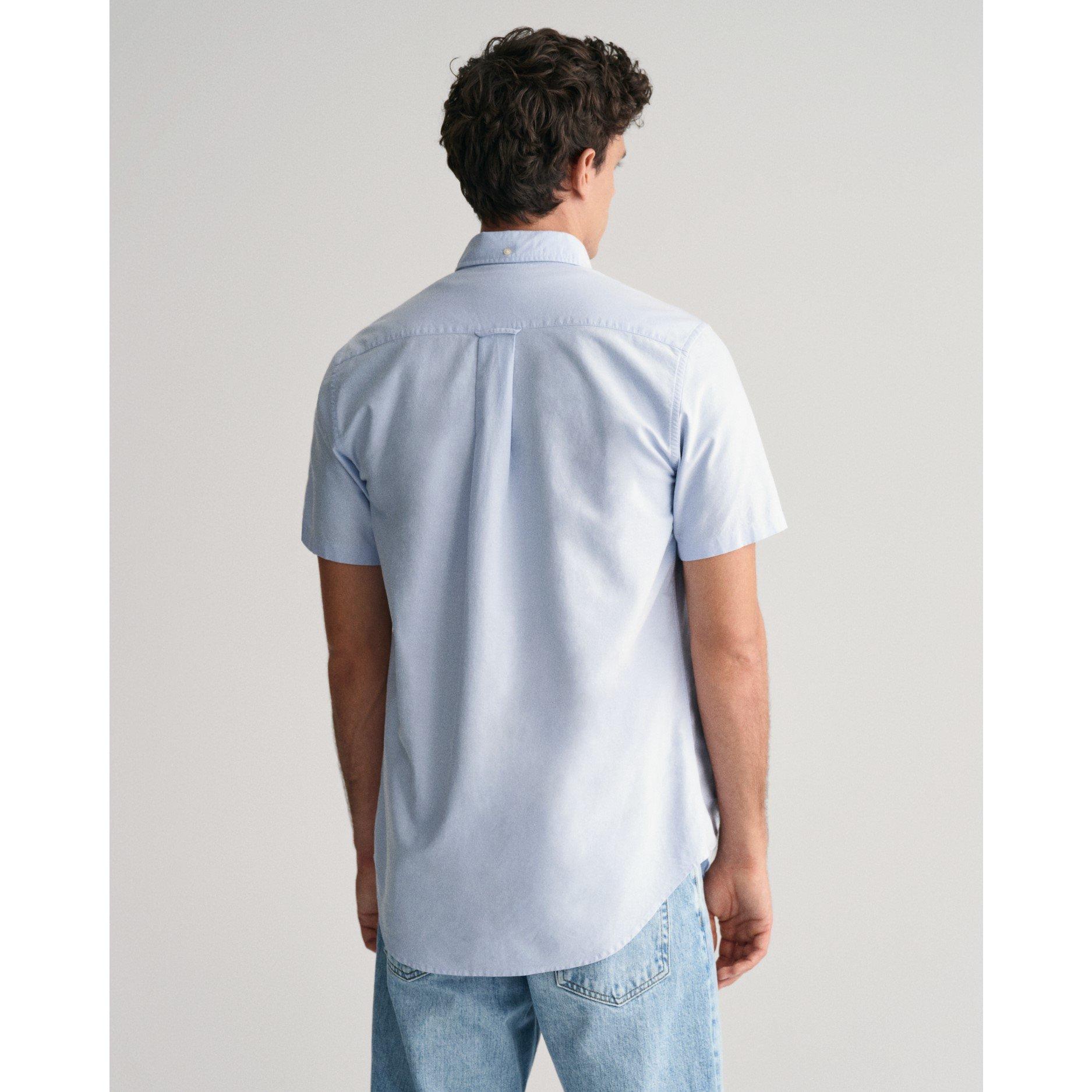 Gant Regular Fit Classic Oxford Short Sleeve Shirt
