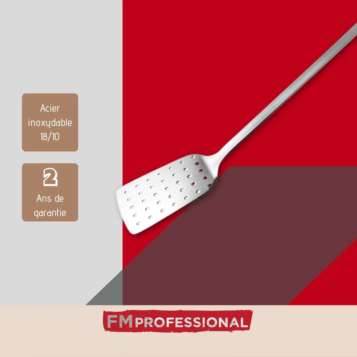 Pelle de cuisine et barbecue 50,6 cm l Divers FM Professional