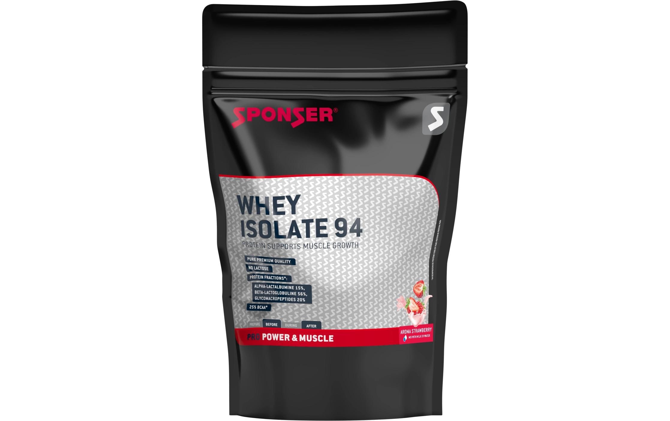 Pulver Whey Isolate 94 Nachfüllbeutel Erdbeere, 1500 gProtein-Pulver