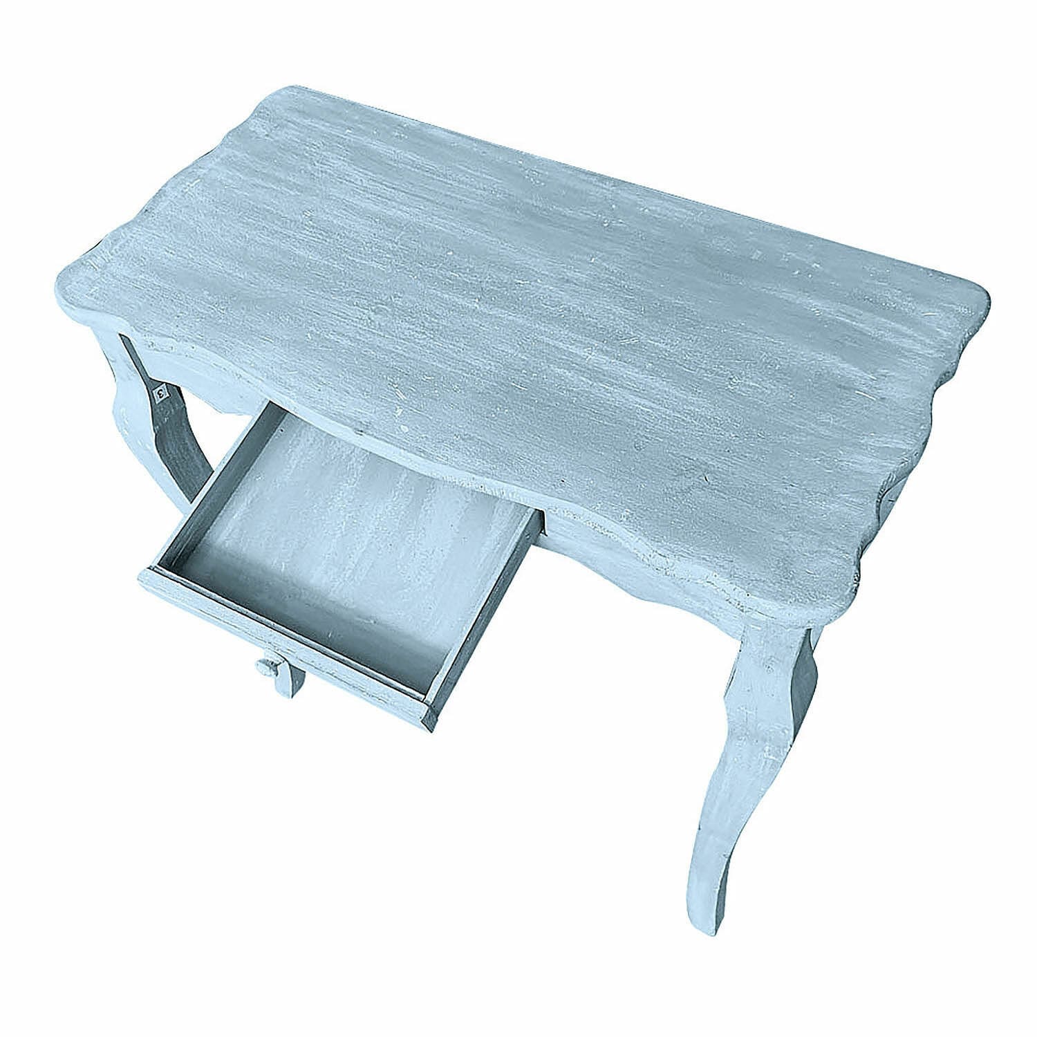 Konsole Barbey antikblau
