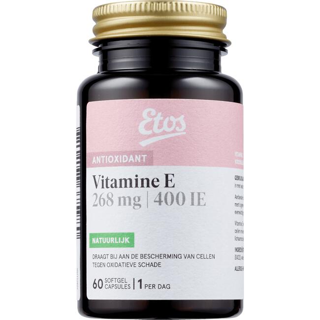 Etos Vitamine E 268mg 400 IE Natuurlijk