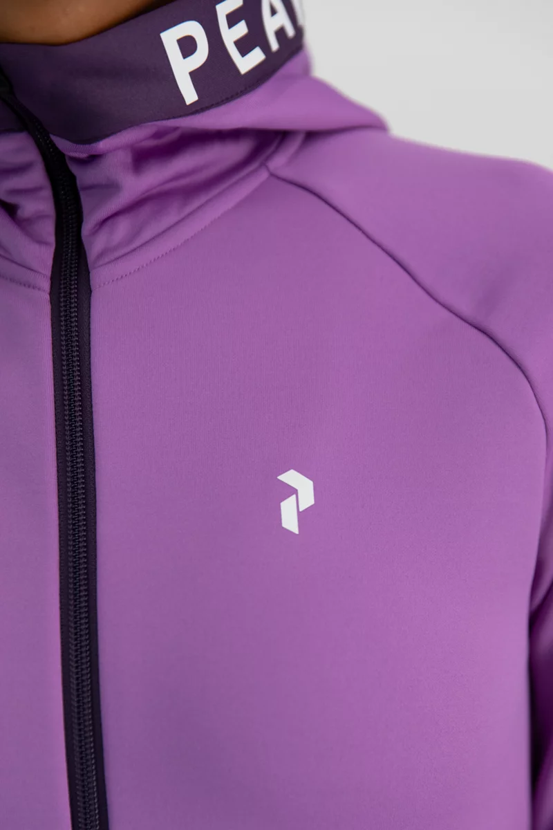 PEAK PERFORMANCE Rider Zip Hood Damen Midlayer