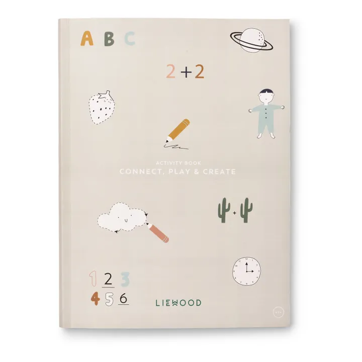 Liewood Cahier d'activités Akari 4+ | Classic multi mix