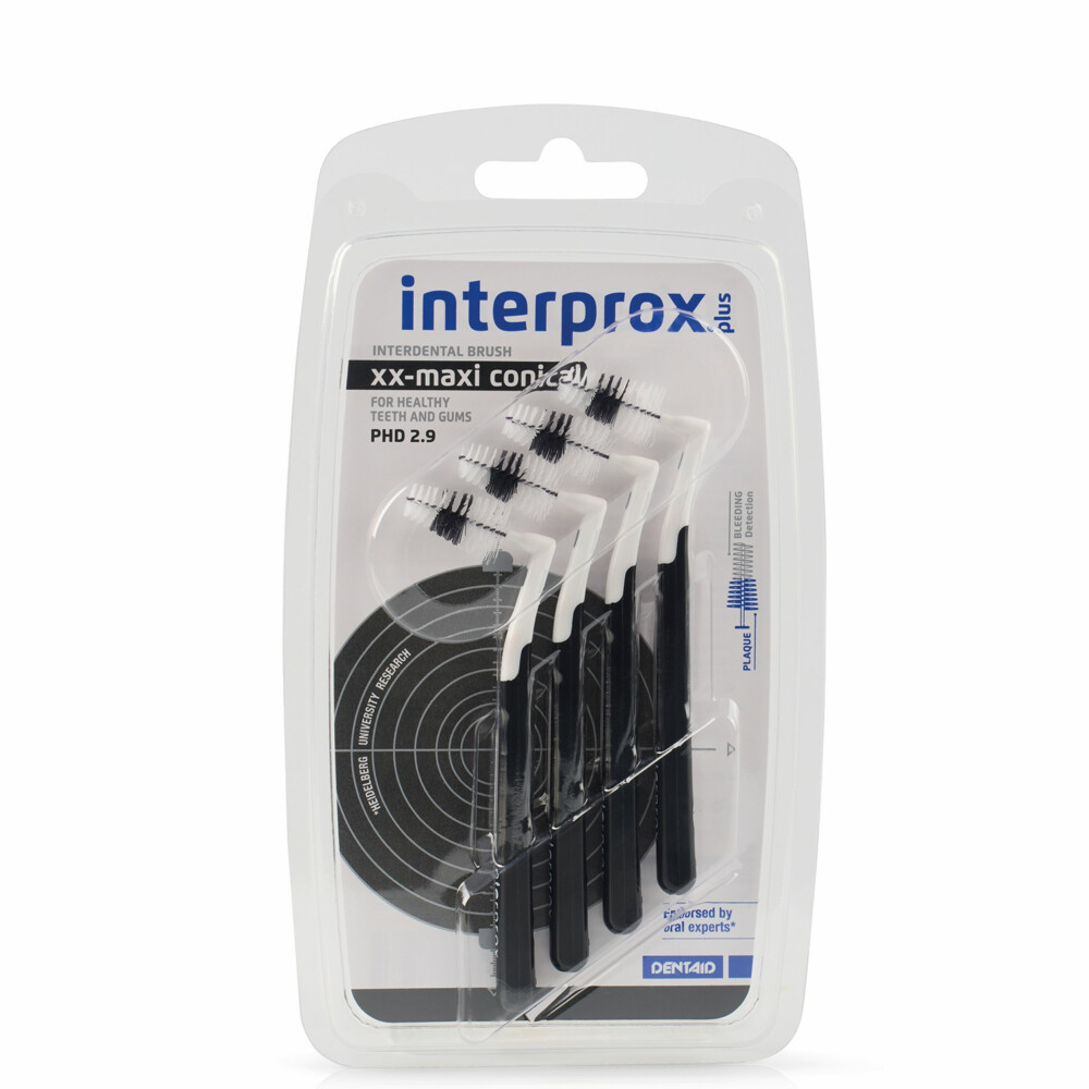 3x Interprox Ragers Plus XX-Maxi ConicalZwart PHD 2.94 stuks