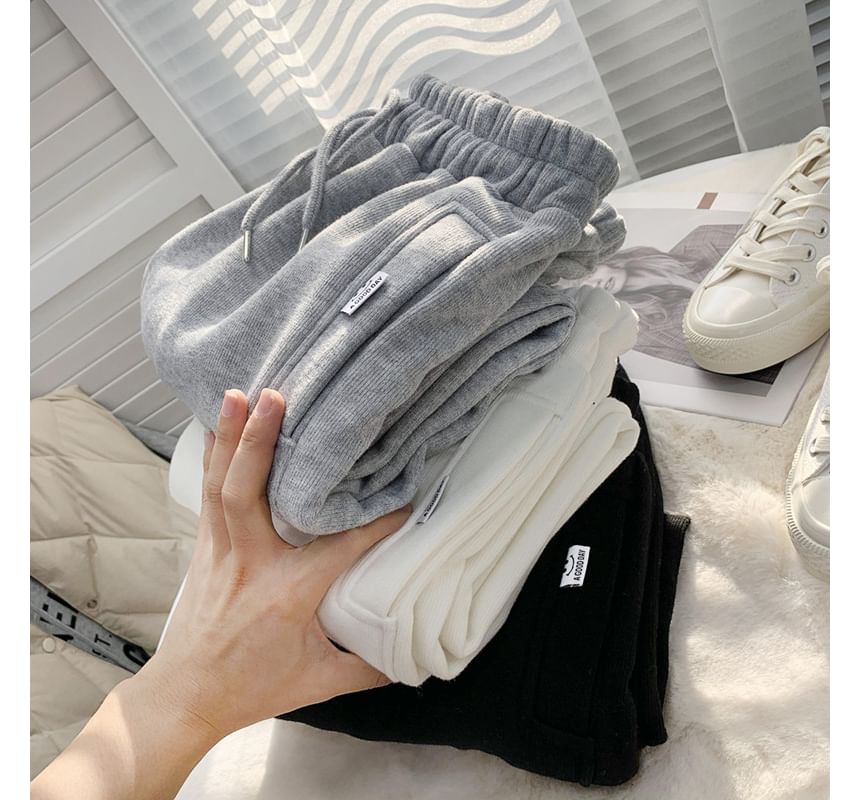 Juku Girls - Effen joggingbroek met trekkoord in de taille