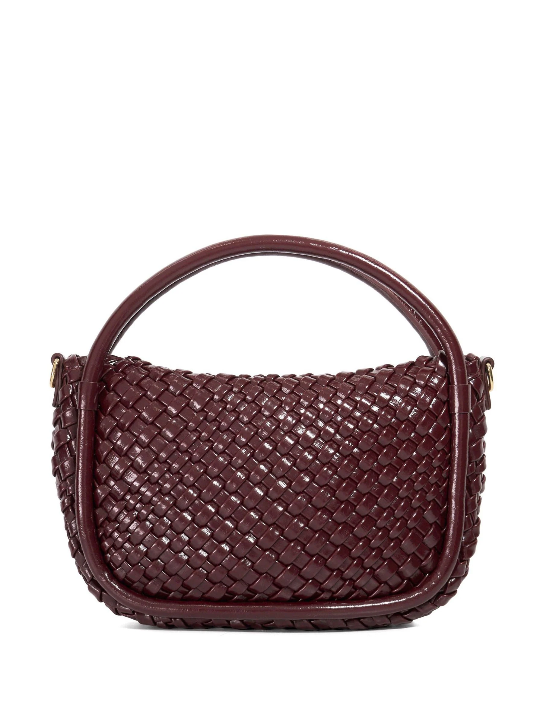 Rood - Dune London Dinideliberate Mini Woven Grab Bag