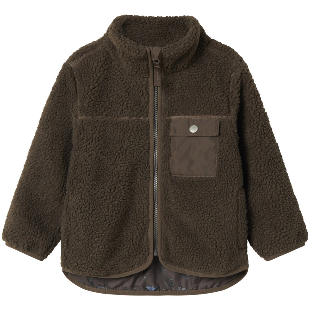 Køb Name It Morel Nmmmall Teddy Jacket Pocket