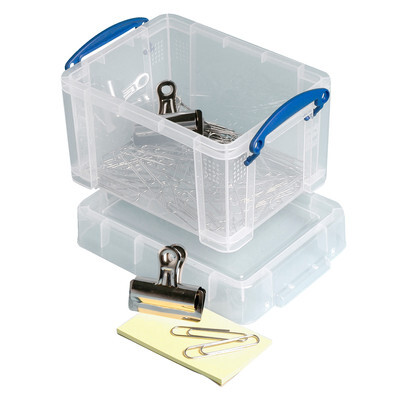 Really Useful Box Aufbewahrungsbox, 1.6 l, transparent