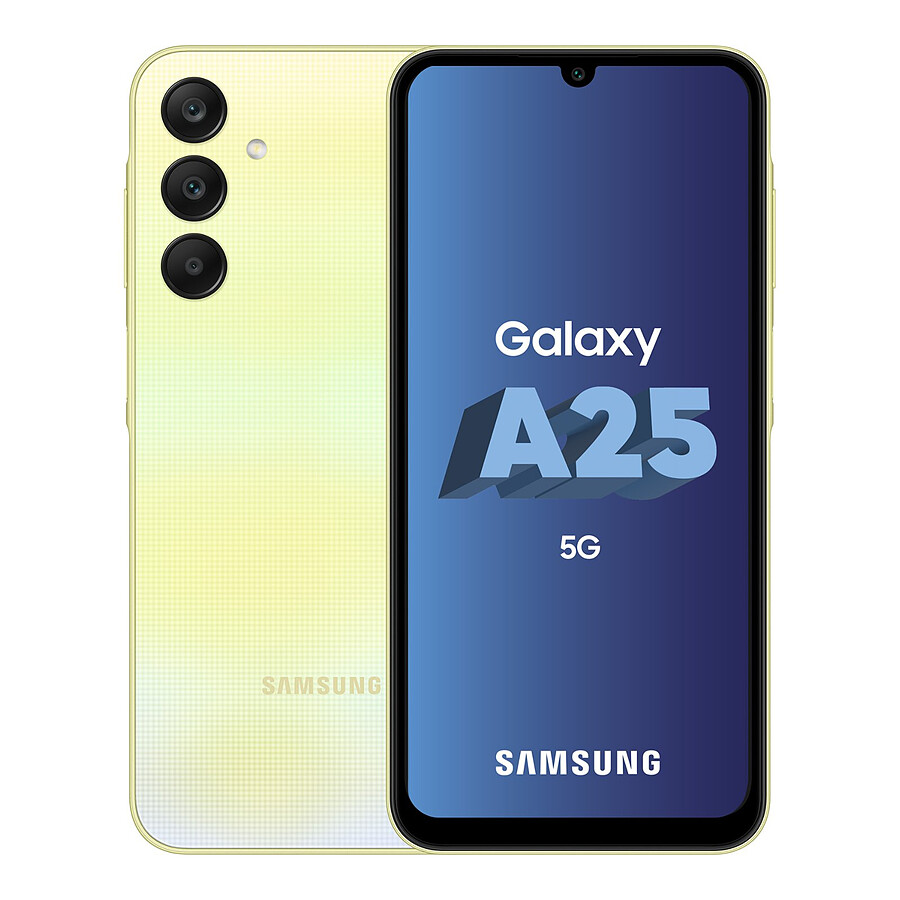 Samsung Galaxy A25 5G (Jaune) - 128 Go