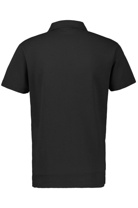 Lerros zwarte heren polo