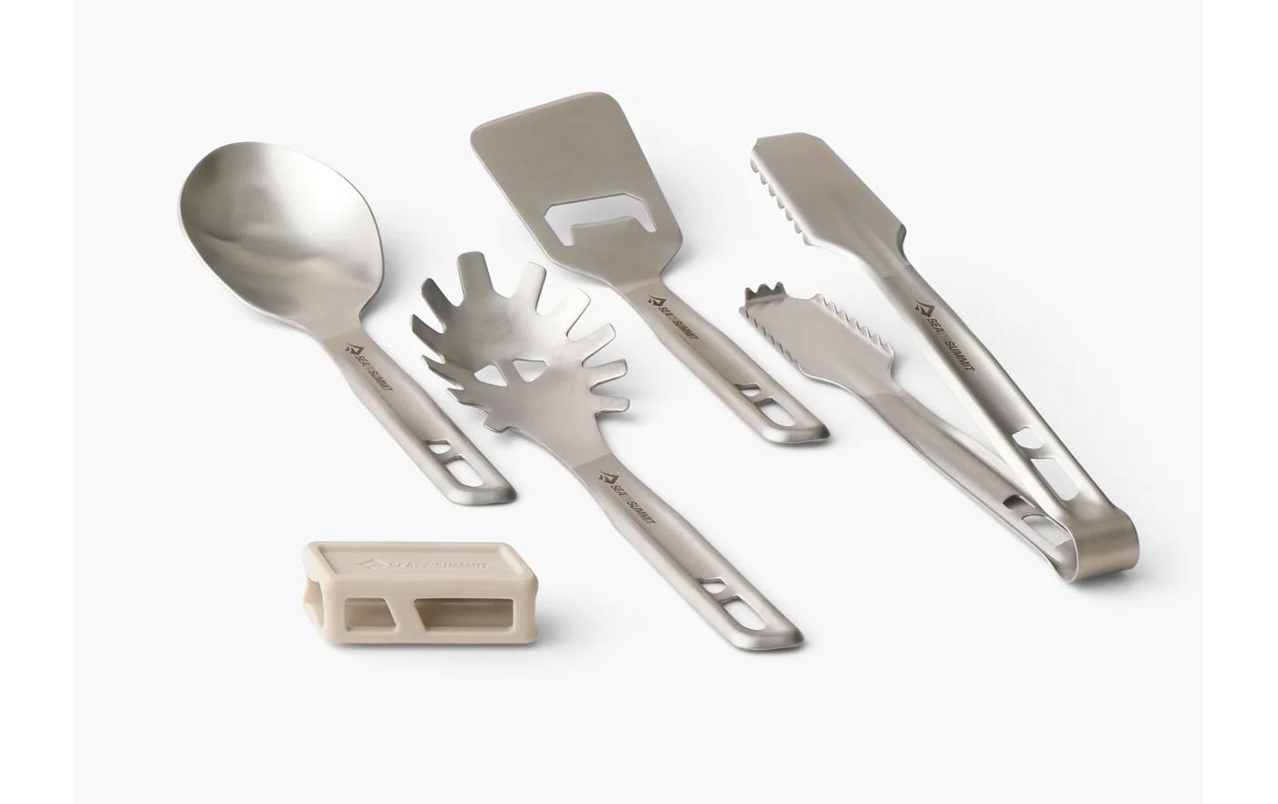 sea to summit Kochbesteck-Set »Stainless Steel Utensil Set« spülmaschinenfest