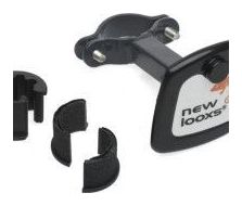 NEW LOOXS Panier À Vélo Toscane Smartlock 19 Litres 34 X 25 X 25 Cm - Argenté