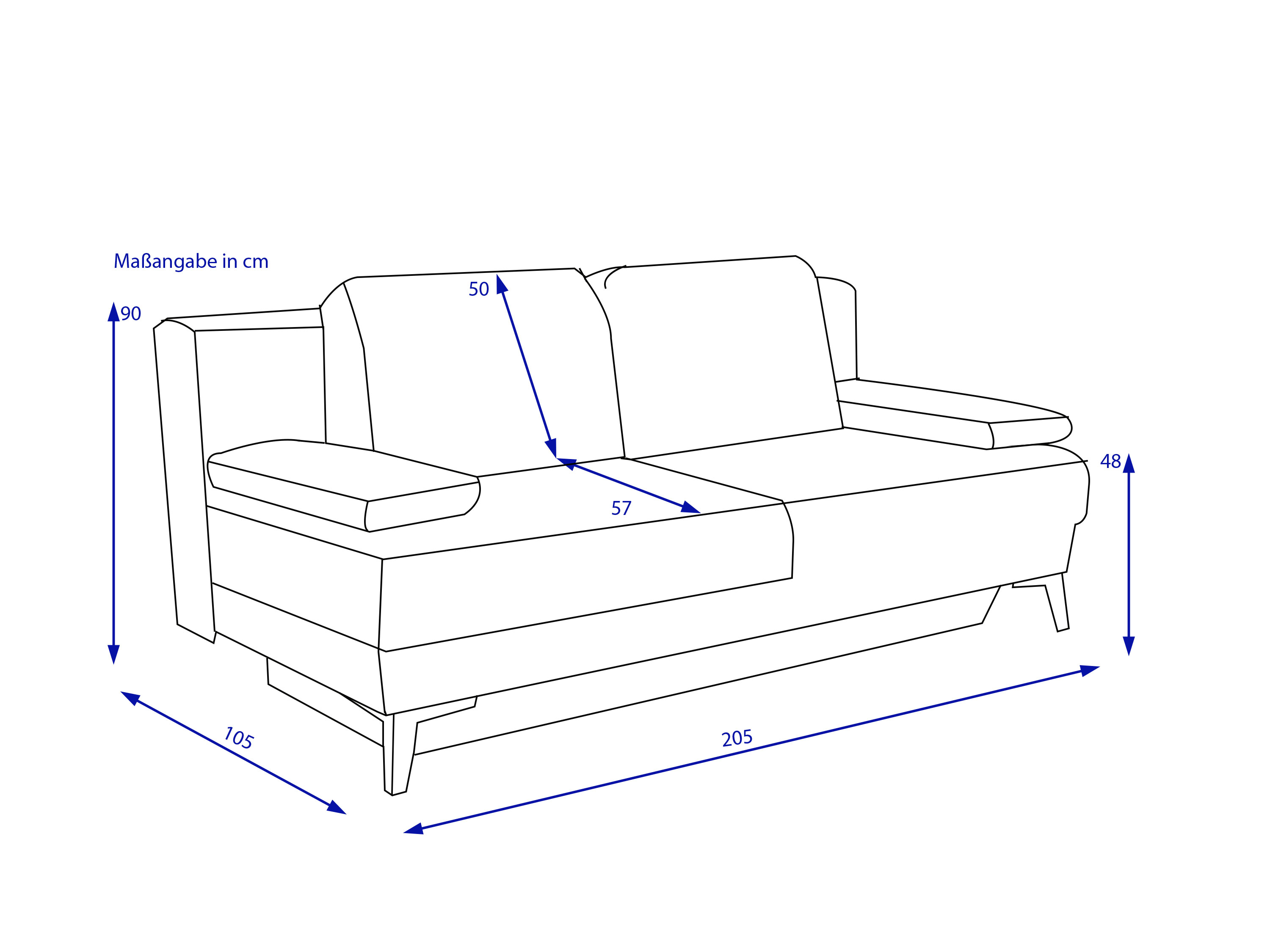 Schlafsofa Elastoform ROMI